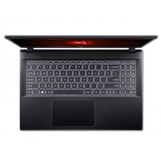 Лаптоп Acer Nitro 5, ANV15-51-72K9, Intel Core i7-13620H (up to 4.90 GHz, 24MB), 15.6" FHD IPS SlimBezel 144Hz, 16GB DDR5, 1024GB PCIe NVMe SSD, GeForce RTX 3050 6GB GDDR6, INTEL 2X2 AX+BT, HD Cam, FP, KB Backlight, No OS, Black Лаптоп Acer Nitro 5, ANV15-51-72K9, Intel Core i7-13620H (up to 4.90 GHz, 24MB), 15.6" FHD IPS SlimBezel 144Hz, 16GB DDR5, 1024GB PCIe NVMe SSD, GeForce RTX 3050 6GB GDDR6, INTEL 2X2 AX+BT, HD Cam, FP, KB Backlight, No OS, Black