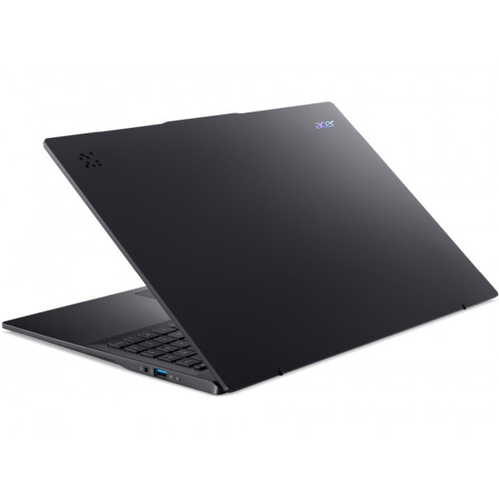 Лаптоп Acer Swift 16 AI, SF16-51-99ND, Intel Core Ultra 9 288V, 16" 2.8K OLED (2880x1800) DCI-P3 100%, 32GB LPDDR5X 6400MHz on board, 1024GB PCIe NVMe SSD, Intel UMA, QHD Cam, WiFi 7, BT 6E, Backlit Kbd, Win 11 Home, Ice Black Лаптоп Acer Swift 16 AI, SF16-51-99ND, Intel Core Ultra 9 288V, 16" 2.8K OLED (2880x1800) DCI-P3 100%, 32GB LPDDR5X 6400MHz on board, 1024GB PCIe NVMe SSD, Intel UMA, QHD Cam, WiFi 7, BT 6E, Backlit Kbd, Win 11 Home, Ice Black