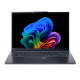 Лаптоп Acer Swift GO 16, SFG16-61-R418, AMD Ryzen 7 350 with AI (Up to 5.0GHz, 16MB), 16” WUXGA+ OLED 120Hz, Adobe&DCI-P3 100%, 1*32GB DDR5, 1024GB PCIe NVMe SSD, AMD Radeon 860M, QHD IR cam, WIFI7+BT, Win 11 Home,Titanium Gray Лаптоп Acer Swift GO 16, SFG16-61-R418, AMD Ryzen 7 350 with AI (Up to 5.0GHz, 16MB), 16” WUXGA+ OLED 120Hz, Adobe&DCI-P3 100%, 1*32GB DDR5, 1024GB PCIe NVMe SSD, AMD Radeon 860M, QHD IR cam, WIFI7+BT, Win 11 Home,Titanium Gray