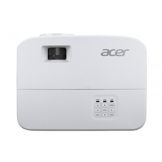 Acer Projector X1526, DLP, 1080p (1920x1080), 4000 ANSI Lm, 13 000:1, 3D ready, 2xHDMI, USB (Type A)x 1, RCA, RS232, PC Audio (3.5mm mini jack) x 1, DC Out (5V/1A), Lamp life up to 20 000h, Auto keystone, Speaker 1x3W, 2.4kg, White