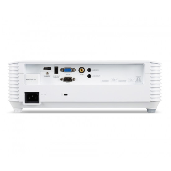 Acer Projector H5386BDi, DLP, WXGA (1280 x 720), 4500 ANSI Lumens, 20000:1, 3D, HDMI, VGA, RS-232, Audio in, RCA, Wifi, Speaker 3W, Bag, 2.75kg, White Acer Projector H5386BDi, DLP, WXGA (1280 x 720), 4500 ANSI Lumens, 20000:1, 3D, HDMI, VGA, RS-232, Audio in, RCA, Wifi, Speaker 3W, Bag, 2.75kg, White