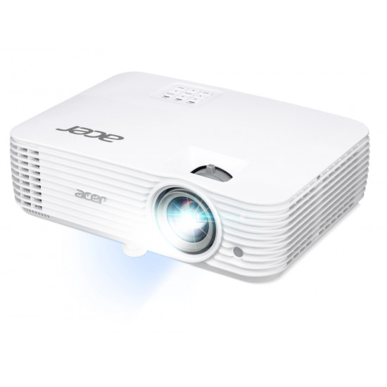 Acer Projector P1557Ki DLP, FHD (1920x1080), 4500 ANSI LUMENS, 10000:1, 2xHDMI 3D, Wireless dongle included, Audio in/out, USB type A (5V/1A), RS-232, Bluelight Shield, LumiSense, Built-in 10W Speaker, 2.9kg, White