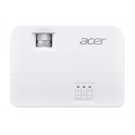 Acer Projector P1557Ki DLP, FHD (1920x1080), 4500 ANSI LUMENS, 10000:1, 2xHDMI 3D, Wireless dongle included, Audio in/out, USB type A (5V/1A), RS-232, Bluelight Shield, LumiSense, Built-in 10W Speaker, 2.9kg, White