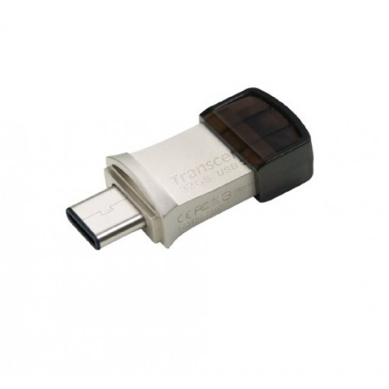 Transcend 32GB JETFLASH 890S, USB 3.1 Type C, Silver Plating Transcend 32GB JETFLASH 890S, USB 3.1 Type C, Silver Plating