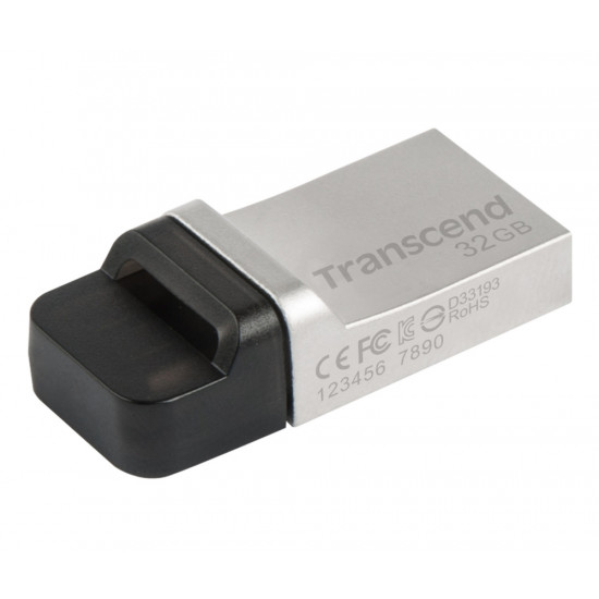 Transcend 32GB, JF880, OTG, USB3.0, Silver