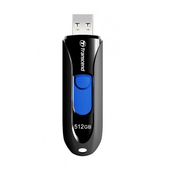 Transcend 512GB, USB3.1, Pen Drive, Capless, Black Transcend 512GB, USB3.1, Pen Drive, Capless, Black