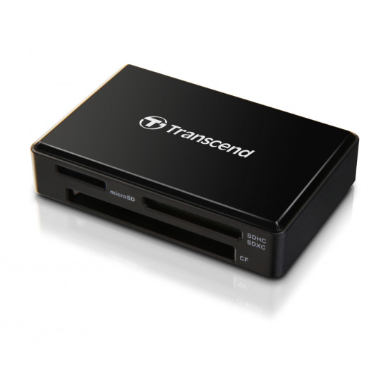 Transcend All-in-1 Multi Memory Card Reader, USB 3.0/3.1 Gen 1, Black Transcend All-in-1 Multi Memory Card Reader, USB 3.0/3.1 Gen 1, Black