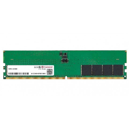Transcend 16GB JM DDR5 4800 U-DIMM 1Rx8 2Gx8 CL40 1.1V Transcend 16GB JM DDR5 4800 U-DIMM 1Rx8 2Gx8 CL40 1.1V