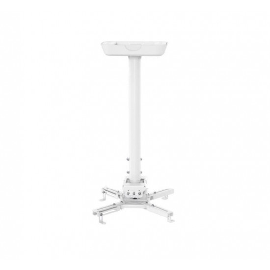 Sunne Ceiling Projector Bracket Mount Ceiling Mount 74-114cm, White Sunne Ceiling Projector Bracket Mount Ceiling Mount 74-114cm, White