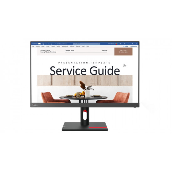 Lenovo ThinkVision S24i-30 23.8" IPS, WLED, 16:9, 1920x1080, 6ms, 1300:1, 100Hz, HDMI, VGA, Tilt Stand Lenovo ThinkVision S24i-30 23.8" IPS, WLED, 16:9, 1920x1080, 6ms, 1300:1, 100Hz, HDMI, VGA, Tilt Stand