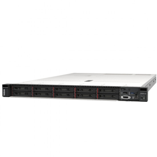 Сървър Lenovo ThinkSystem SR630 V2, Xeon Silver 4310 (12C, 2.1GHz, 18MB Cache/120W), 32GB (1x32GB, 3200MHz 2Rx4 RDIMM), 8 SAS/SATA, 930-8i, 1x1100W Titanium, 6 Standard Fans, XCC Enterprise, Toolless V2 Rails Сървър Lenovo ThinkSystem SR630 V2, Xeon Silver 4310 (12C, 2.1GHz, 18MB Cache/120W), 32GB (1x32GB, 3200MHz 2Rx4 RDIMM), 8 SAS/SATA, 930-8i, 1x1100W Titanium, 6 Standard Fans, XCC Enterprise, Toolless V2 Rails