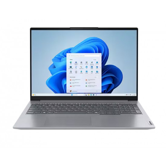 Лаптоп Lenovo ThinkBook 16 G7 AMD Ryzen 7 7735HS (up to 4.75GHz, 16MB), 32GB(16+16) DDR5-4800, 1TB SSD, 16" WUXGA (1920x1200) IPS AG, AMD Radeon 680M Graphics, 1080p&IR Cam, Backlit KB, 3 cell, WLAN, BT, FPR, DOS, 3Y CCI