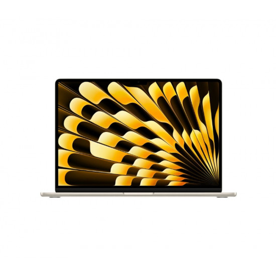 Лаптоп Apple 15-inch MacBook Air: Apple M3 chip with 8-core CPU and 10-core GPU, 24GB, 512GB SSD - Starlight Лаптоп Apple 15-inch MacBook Air: Apple M3 chip with 8-core CPU and 10-core GPU, 24GB, 512GB SSD - Starlight