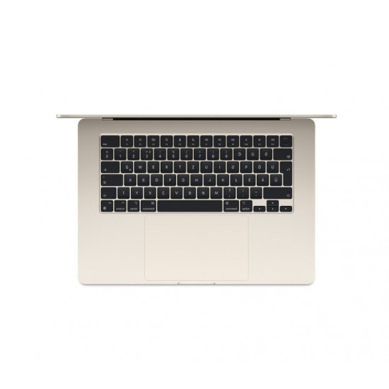 Лаптоп Apple 15-inch MacBook Air: Apple M3 chip with 8-core CPU and 10-core GPU, 24GB, 512GB SSD - Starlight Лаптоп Apple 15-inch MacBook Air: Apple M3 chip with 8-core CPU and 10-core GPU, 24GB, 512GB SSD - Starlight