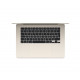 Лаптоп Apple 15-inch MacBook Air: Apple M3 chip with 8-core CPU and 10-core GPU, 24GB, 512GB SSD - Starlight Лаптоп Apple 15-inch MacBook Air: Apple M3 chip with 8-core CPU and 10-core GPU, 24GB, 512GB SSD - Starlight