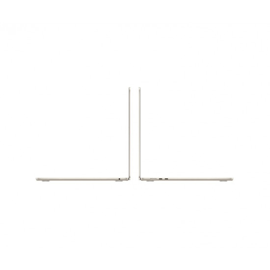 Лаптоп Apple 15-inch MacBook Air: Apple M3 chip with 8-core CPU and 10-core GPU, 24GB, 512GB SSD - Starlight Лаптоп Apple 15-inch MacBook Air: Apple M3 chip with 8-core CPU and 10-core GPU, 24GB, 512GB SSD - Starlight