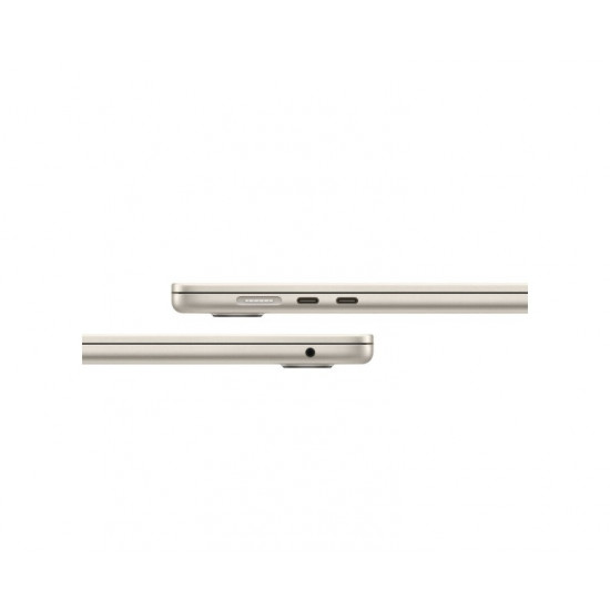 Лаптоп Apple 15-inch MacBook Air: Apple M3 chip with 8-core CPU and 10-core GPU, 24GB, 512GB SSD - Starlight Лаптоп Apple 15-inch MacBook Air: Apple M3 chip with 8-core CPU and 10-core GPU, 24GB, 512GB SSD - Starlight