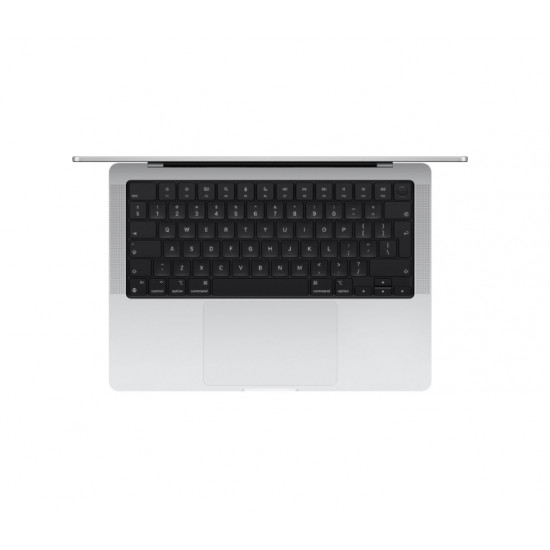 Лаптоп Apple 14-inch MacBook Pro: Apple M4 Pro chip with 12-core CPU and 16-core GPU, 24GB, 512GB SSD - Silver