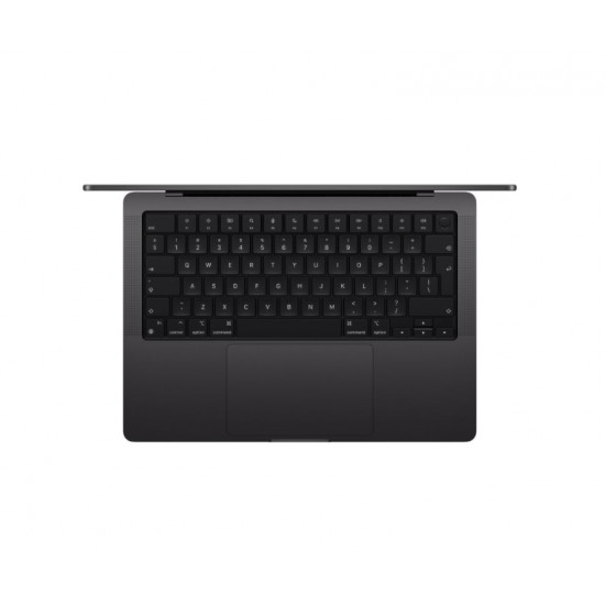 Лаптоп Apple 14-inch MacBook Pro: Apple M4 Pro chip with 12-core CPU and 16-core GPU, 24GB, 512GB SSD - Space Black Лаптоп Apple 14-inch MacBook Pro: Apple M4 Pro chip with 12-core CPU and 16-core GPU, 24GB, 512GB SSD - Space Black