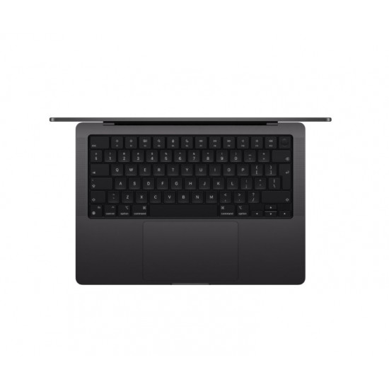 Лаптоп Apple 14-inch MacBook Pro: Apple M4 chip with 10-core CPU and 10-core GPU, 16GB, 512GB SSD - Space Black Лаптоп Apple 14-inch MacBook Pro: Apple M4 chip with 10-core CPU and 10-core GPU, 16GB, 512GB SSD - Space Black
