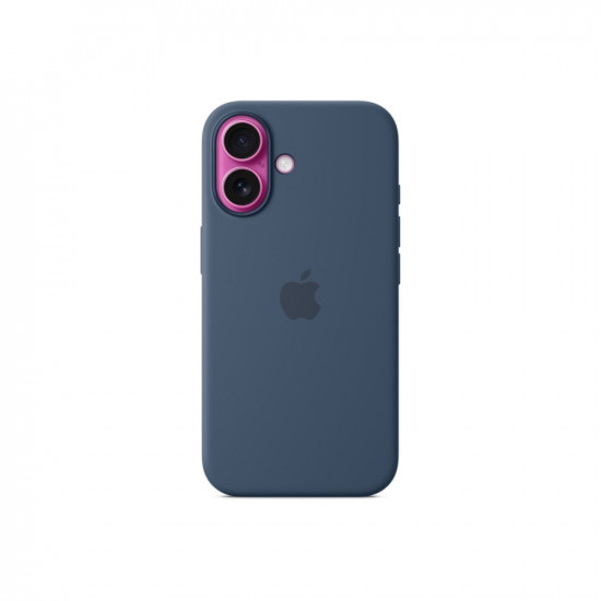 Apple iPhone 16 Plus Silicone Case with MagSafe - Denim Apple iPhone 16 Plus Silicone Case with MagSafe - Denim