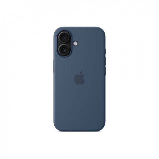 Apple iPhone 16 Plus Silicone Case with MagSafe - Denim Apple iPhone 16 Plus Silicone Case with MagSafe - Denim