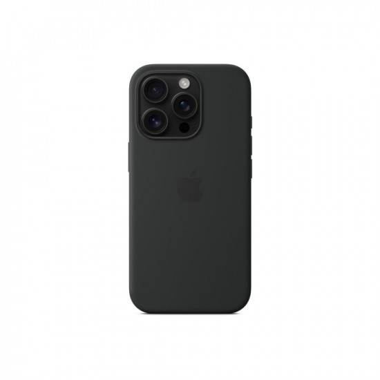 Apple iPhone 16 Pro Silicone Case with MagSafe - Black