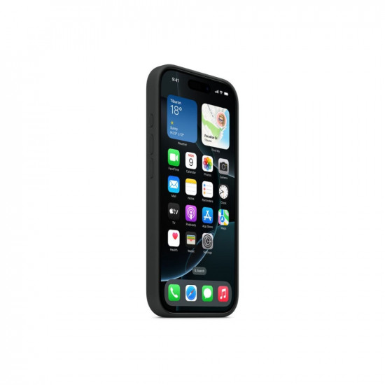 Apple iPhone 16 Pro Silicone Case with MagSafe - Black