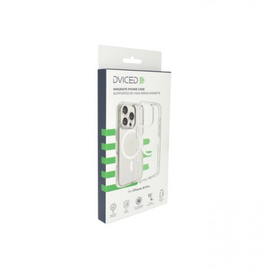 Dviced Magsafe iPhone 16 Pro clear case - White Dviced Magsafe iPhone 16 Pro clear case - White