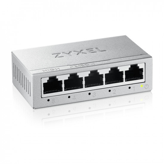 ZyXEL GS-105B v5, 5-Port MINI Desktop Gigabit Ethernet Switch