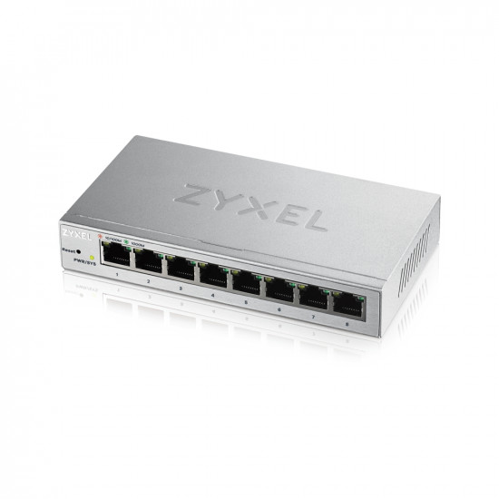 ZyXEL GS1200-8, 8 Port Gigabit web managed Switch ZyXEL GS1200-8, 8 Port Gigabit web managed Switch