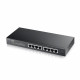 Zyxel GS1900-8 v2, 8 port GbE L2 smart switch, desktop, fanless Zyxel GS1900-8 v2, 8 port GbE L2 smart switch, desktop, fanless
