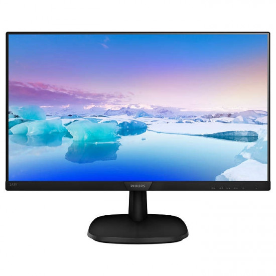 Philips 243V7QJABF, 23.6" Wide IPS LED, 5 ms, 1000:1, 200M:1 DCR, 250 cd/m2, 1920x1080 FullHD, HDMI, Speakers, DP, Black Philips 243V7QJABF, 23.6" Wide IPS LED, 5 ms, 1000:1, 200M:1 DCR, 250 cd/m2, 1920x1080 FullHD, HDMI, Speakers, DP, Black