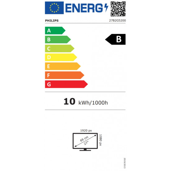 Philips 27B2G5200, 27" IPS WLED, 1920x1080@100Hz, 4ms GtG, 300cd m/2, 1000:1, 50M:1 DCR, Adaptive Sync, FlickerFree, Blue Light tech., 3Wx2, Tilt, Height Adjust, Pivot, Swivel, D-SUB, HDMI, DP, USB hub Philips 27B2G5200, 27" IPS WLED, 1920x1080@100Hz, 4ms GtG, 300cd m/2, 1000:1, 50M:1 DCR, Adaptive Sync, FlickerFree, Blue Light tech., 3Wx2, Tilt, Height Adjust, Pivot, Swivel, D-SUB, HDMI, DP, USB hub