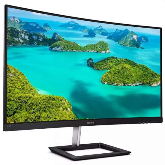 Philips 325E1C/00, 31.5", Curved 1500R, VA, WLED, 2560x1440@75Hz, 4ms GTG, 250cd/m2, 3000:1, Mega Infinity DCR, FreeSync/Adaptive Sync, FlickerFree, Low Blue Mode, Tilt, D-SUB, HDMI, DP Philips 325E1C/00, 31.5", Curved 1500R, VA, WLED, 2560x1440@75Hz, 4ms GTG, 250cd/m2, 3000:1, Mega Infinity DCR, FreeSync/Adaptive Sync, FlickerFree, Low Blue Mode, Tilt, D-SUB, HDMI, DP