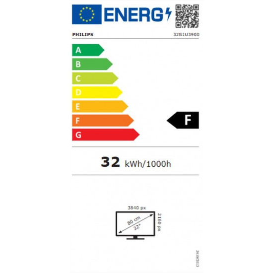 Philips 32B1U3900, 31.5" VA WLED, 3840x2160@60Hz, 4ms GtG, 350cd m/2, 3500:1, 50M:1 DCR, FlickerFree, Blue Light Soft., 3Wx2, Tilt, Height Adjust, Pivot, Swivel, 2xHDMI, DP, USB hub Philips 32B1U3900, 31.5" VA WLED, 3840x2160@60Hz, 4ms GtG, 350cd m/2, 3500:1, 50M:1 DCR, FlickerFree, Blue Light Soft., 3Wx2, Tilt, Height Adjust, Pivot, Swivel, 2xHDMI, DP, USB hub