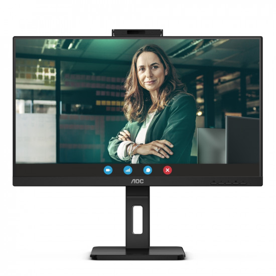 AOC 24P3CW, 23.8" IPS WLED, 1920x1080@75Hz, 4ms GtG, 300cd m/2, 1000:1, DCR 50M:1, AdaptiveSync, FlickerFree, Low Blue Light, 5Wx2, 5MP Windows Hello, Tilt, Height Adjust, Pivot, Swivel, HDMI, DP, RJ45, USB hub AOC 24P3CW, 23.8" IPS WLED, 1920x1080@75Hz, 4ms GtG, 300cd m/2, 1000:1, DCR 50M:1, AdaptiveSync, FlickerFree, Low Blue Light, 5Wx2, 5MP Windows Hello, Tilt, Height Adjust, Pivot, Swivel, HDMI, DP, RJ45, USB hub