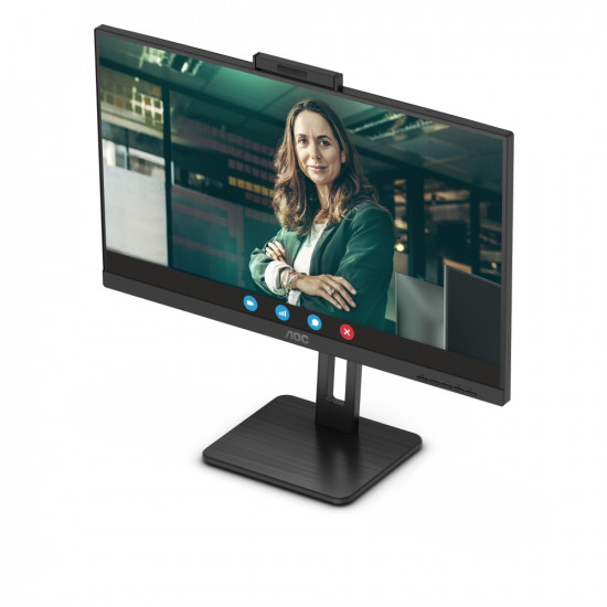 AOC 24P3CW, 23.8" IPS WLED, 1920x1080@75Hz, 4ms GtG, 300cd m/2, 1000:1, DCR 50M:1, AdaptiveSync, FlickerFree, Low Blue Light, 5Wx2, 5MP Windows Hello, Tilt, Height Adjust, Pivot, Swivel, HDMI, DP, RJ45, USB hub AOC 24P3CW, 23.8" IPS WLED, 1920x1080@75Hz, 4ms GtG, 300cd m/2, 1000:1, DCR 50M:1, AdaptiveSync, FlickerFree, Low Blue Light, 5Wx2, 5MP Windows Hello, Tilt, Height Adjust, Pivot, Swivel, HDMI, DP, RJ45, USB hub