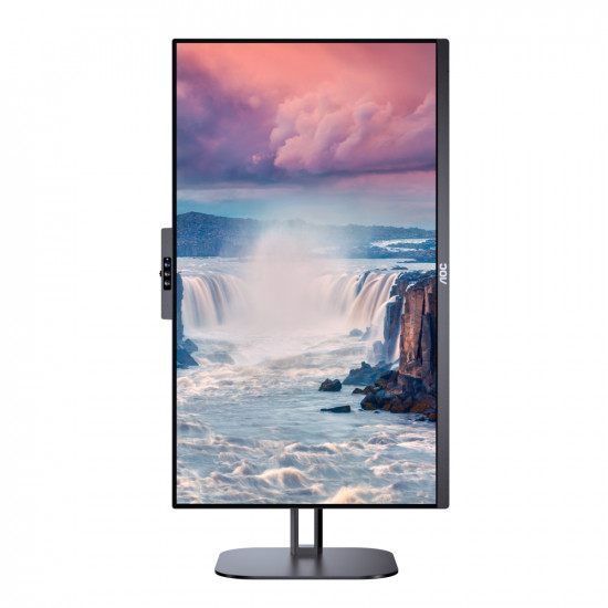 AOC 24V5CW/BK, 23.8" IPS WLED, 1920x1080@75Hz, 4ms GtG, 1ms MPRT, 300cd m/2, 1000:1, DCR 20M:1, FreeSync, FlickerFree, Low Blue Light, 5Wx2, 2MP Windows Hello, Tilt, Height Adjust, Pivot, Swivel, HDMI, DP, USB hub_Neomounts Notebook Desk Stand AOC 24V5CW/BK, 23.8" IPS WLED, 1920x1080@75Hz, 4ms GtG, 1ms MPRT, 300cd m/2, 1000:1, DCR 20M:1, FreeSync, FlickerFree, Low Blue Light, 5Wx2, 2MP Windows Hello, Tilt, Height Adjust, Pivot, Swivel, HDMI, DP, USB hub_Neomounts Notebook Desk Stand