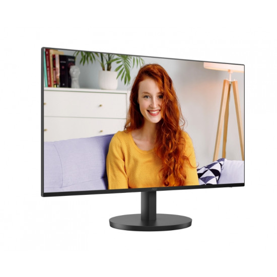 AOC 27B3CA2, 27" IPS WLED, 1920x1080@100Hz, 4ms GtG, 1ms MPRT, 250cd m/2, 1300:1, 20M:1, Adaptive Sync, FlickerFree, Low Blue Light, 2Wx2, Tilt, HDMI, USB hub