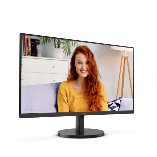 AOC 27B3HMA2, 27" VA WLED, 1920x1080@100Hz, 4ms GtG, 1ms MPRT, 250cd m/2, 3000:1, 20M:1 DCR, Adaptive Sync, FlickerFree, Low Blue Mode, 2Wx2, Tilt, D-SUB, HDMI
