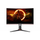 AOC C27G2Z3/BK, 27" Curved 1500R VA WLED, 1920x1080@280Hz, 1ms GtG, 0.5MPRT, 300cd m/2, 4000:1, 80M:1 DCR, Adaptive Sync, FlickerFree, Blue Light tech. Soft., Tilt, Height Adjust, Swivel, 2xHDMI, DP AOC C27G2Z3/BK, 27" Curved 1500R VA WLED, 1920x1080@280Hz, 1ms GtG, 0.5MPRT, 300cd m/2, 4000:1, 80M:1 DCR, Adaptive Sync, FlickerFree, Blue Light tech. Soft., Tilt, Height Adjust, Swivel, 2xHDMI, DP