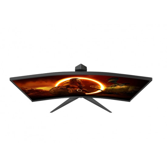 AOC C27G2Z3/BK, 27" Curved 1500R VA WLED, 1920x1080@280Hz, 1ms GtG, 0.5MPRT, 300cd m/2, 4000:1, 80M:1 DCR, Adaptive Sync, FlickerFree, Blue Light tech. Soft., Tilt, Height Adjust, Swivel, 2xHDMI, DP AOC C27G2Z3/BK, 27" Curved 1500R VA WLED, 1920x1080@280Hz, 1ms GtG, 0.5MPRT, 300cd m/2, 4000:1, 80M:1 DCR, Adaptive Sync, FlickerFree, Blue Light tech. Soft., Tilt, Height Adjust, Swivel, 2xHDMI, DP