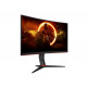 AOC C27G2Z3/BK, 27" Curved 1500R VA WLED, 1920x1080@280Hz, 1ms GtG, 0.5MPRT, 300cd m/2, 4000:1, 80M:1 DCR, Adaptive Sync, FlickerFree, Blue Light tech. Soft., Tilt, Height Adjust, Swivel, 2xHDMI, DP AOC C27G2Z3/BK, 27" Curved 1500R VA WLED, 1920x1080@280Hz, 1ms GtG, 0.5MPRT, 300cd m/2, 4000:1, 80M:1 DCR, Adaptive Sync, FlickerFree, Blue Light tech. Soft., Tilt, Height Adjust, Swivel, 2xHDMI, DP