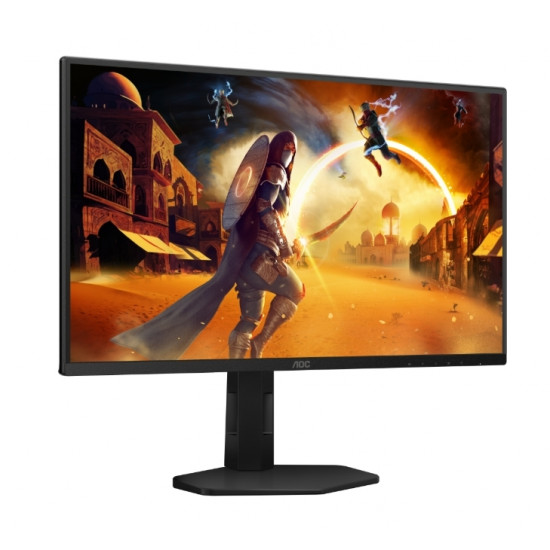 AOC 25G4SXU, 24.5" Fast IPS WLED, 1920x1080@300Hz/310Hz, 1ms GtG, 0.3ms MPRT, 1000:1, 80M:1 DCR, Adaptive Sync, FlickerFree, Low Blue Light, Tilt, Height Adjust, Pivot, Swivel, 2xHDMI, DP, USB hub