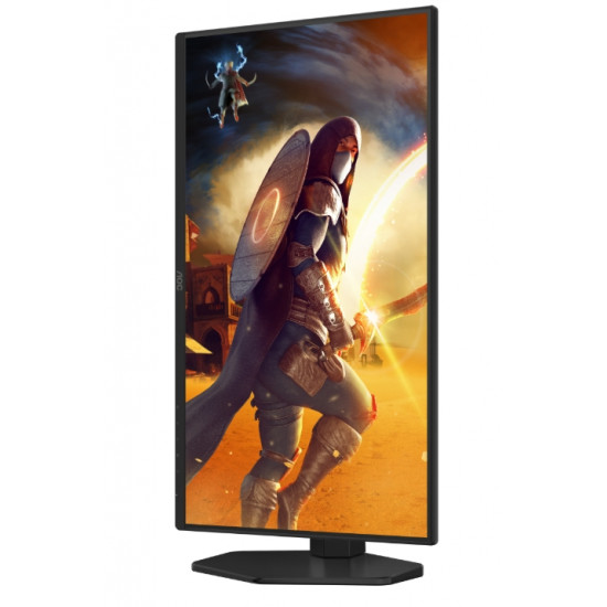AOC 25G4SXU, 24.5" Fast IPS WLED, 1920x1080@300Hz/310Hz, 1ms GtG, 0.3ms MPRT, 1000:1, 80M:1 DCR, Adaptive Sync, FlickerFree, Low Blue Light, Tilt, Height Adjust, Pivot, Swivel, 2xHDMI, DP, USB hub