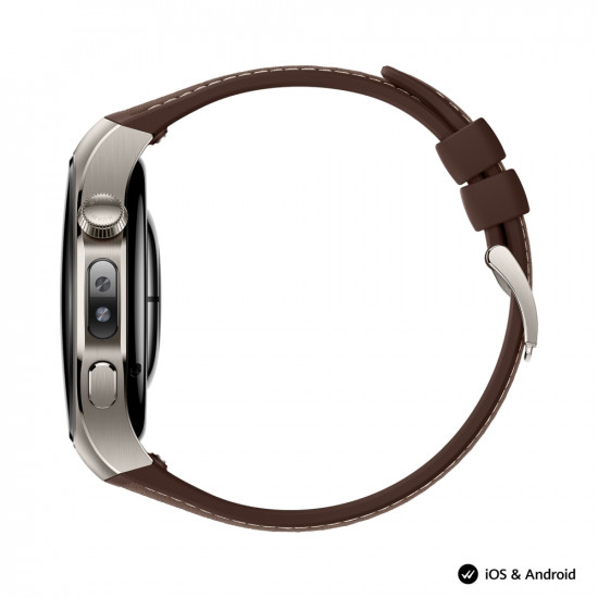 Часовник Huawei Watch 5, Rates-L29L, Brown + Huawei FreeBuds 6i White Часовник Huawei Watch 5, Rates-L29L, Brown + Huawei FreeBuds 6i White