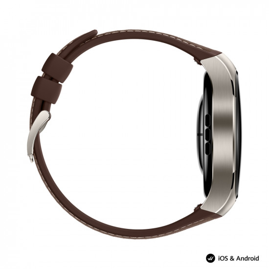 Часовник Huawei Watch 5, Rates-L29L, Brown + Huawei FreeBuds 6i White Часовник Huawei Watch 5, Rates-L29L, Brown + Huawei FreeBuds 6i White