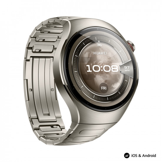 Часовник Huawei Watch 5, Rates-L29M, Space Siliver + Huawei FreeBuds 6i White Часовник Huawei Watch 5, Rates-L29M, Space Siliver + Huawei FreeBuds 6i White