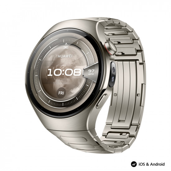 Часовник Huawei Watch 5, Rates-L29M, Space Siliver + Huawei FreeBuds 6i White Часовник Huawei Watch 5, Rates-L29M, Space Siliver + Huawei FreeBuds 6i White